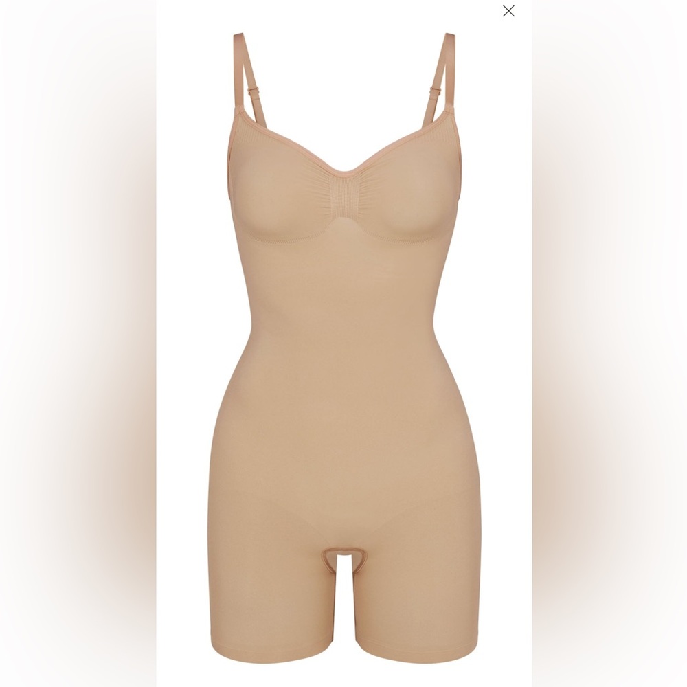 SKIMS Tan Shapewear Bodysuit